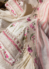 Flow by Crimson '25 | Once Upon A Flower-D9 B | 3PC Embroidered Lawn Suit